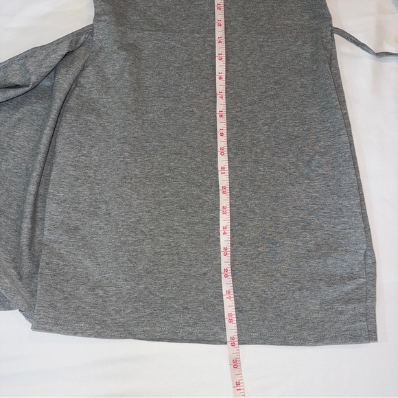 Superdown Gwinne Gray Wrap Dress Size Small - Picture 14 of 14